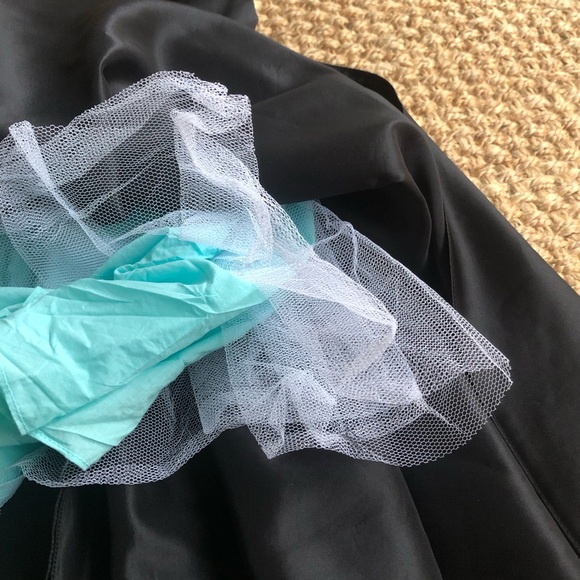 New: Trish Scully Black Midaxi or Ankle Length Gown. Size 10 - Picture 9 of 11